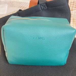 La Mer Deep Teal Toiletry Bag